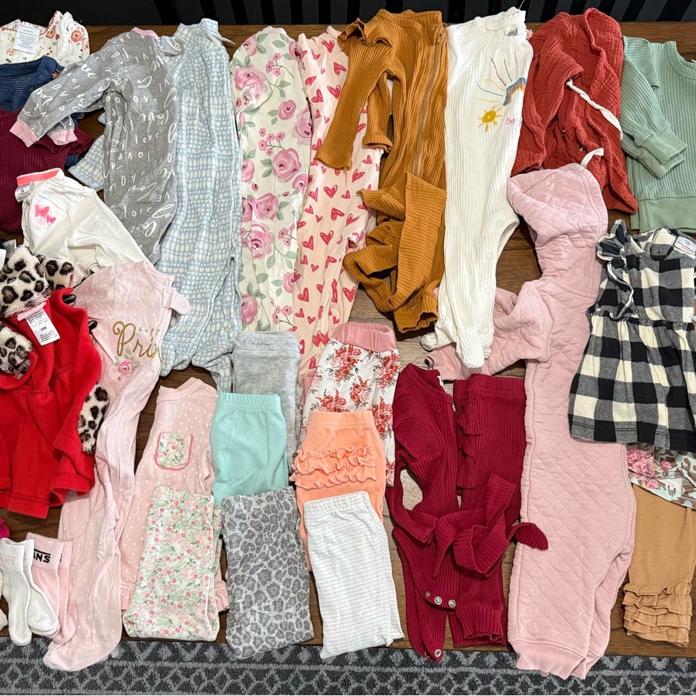 3-6 month Assorted Baby Clothing Set